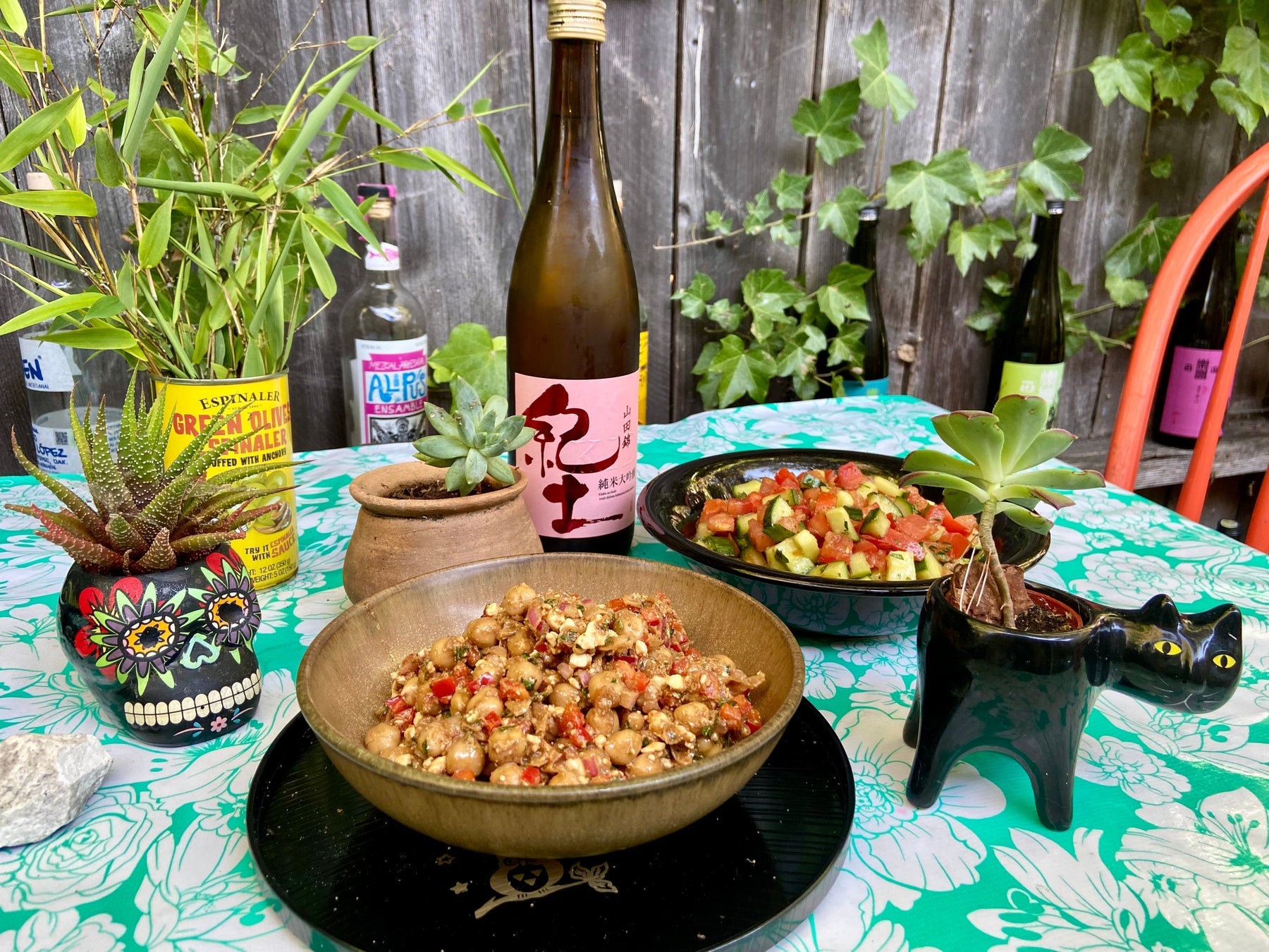 Taste with KJ - SAKE DAY Welcome Sake with Late Summer Salads