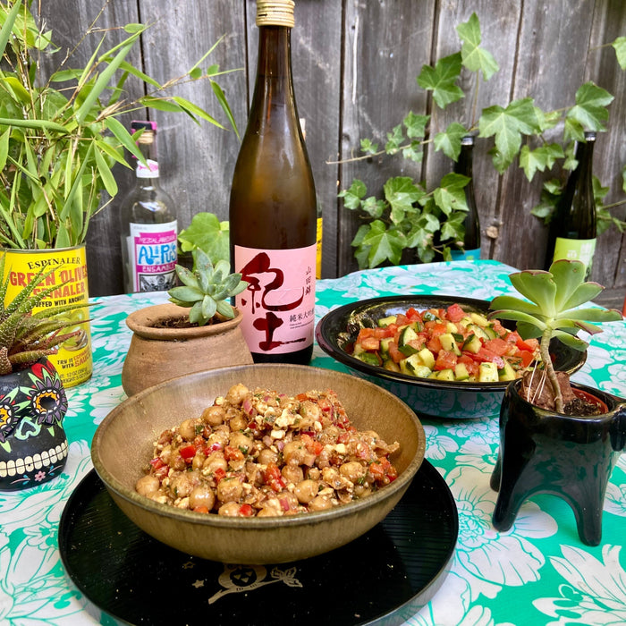 Taste with KJ - SAKE DAY Welcome Sake with Late Summer Salads