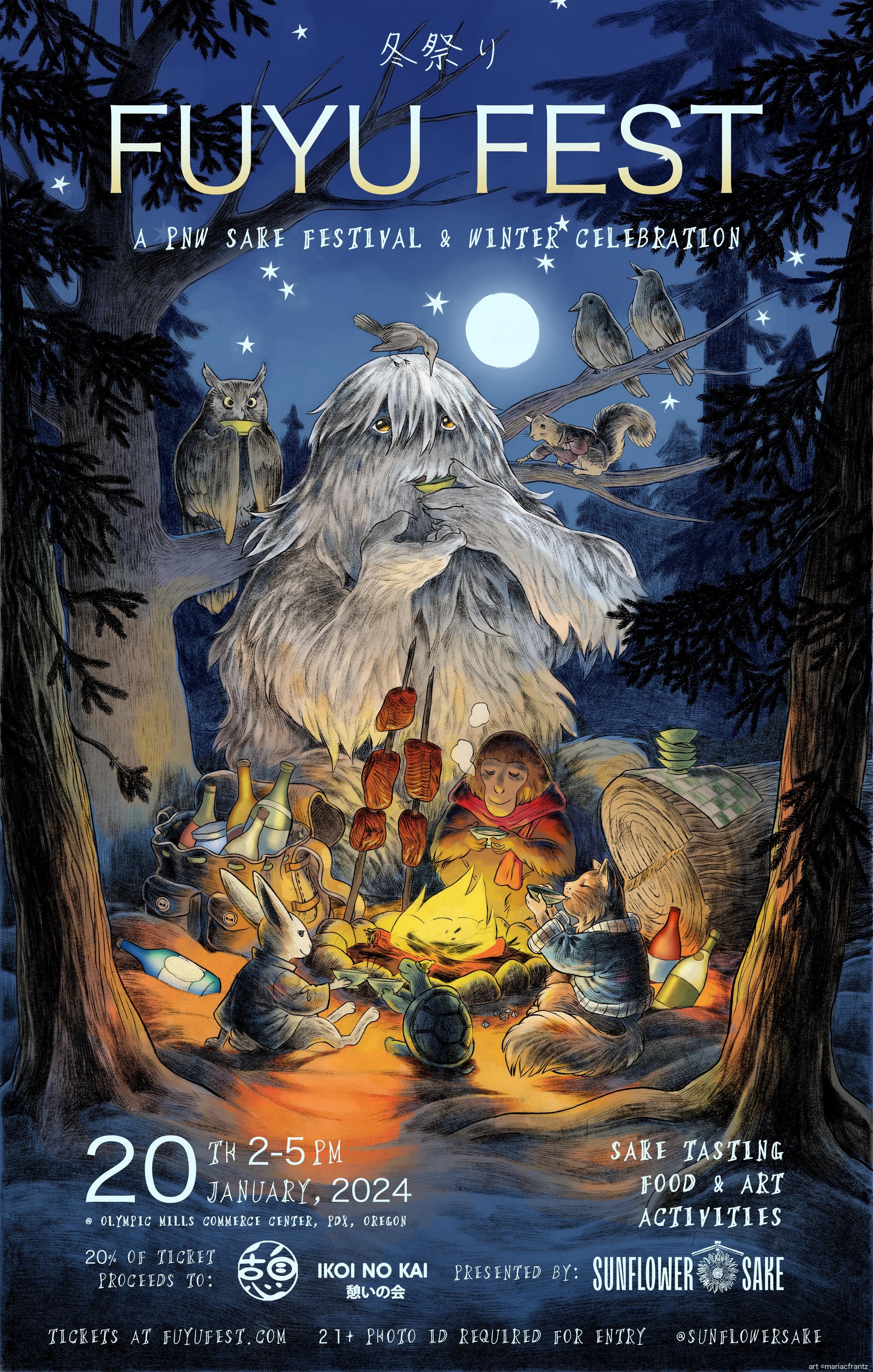 Sake Event - Fuyu Fest 2024 In Portland With Nina Murphy