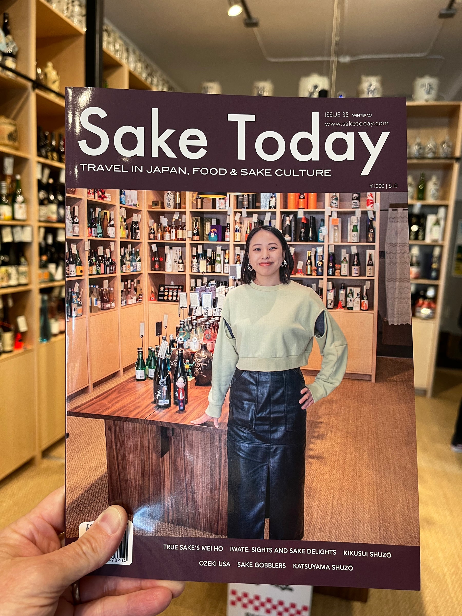 Sake Boss – Mei Ho is “The Commander”