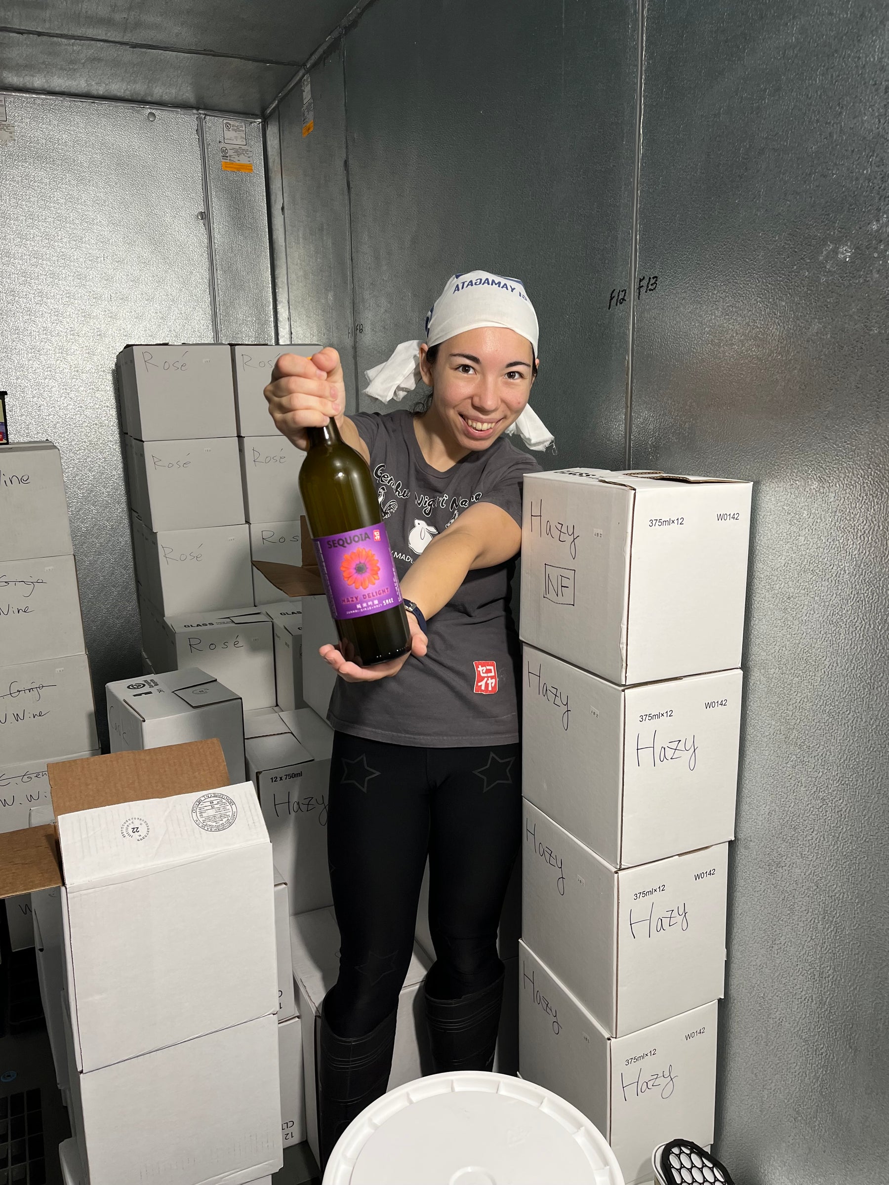 Sequoia Sake – Sake Brewer Olivia Myrick Gets “Hazy”