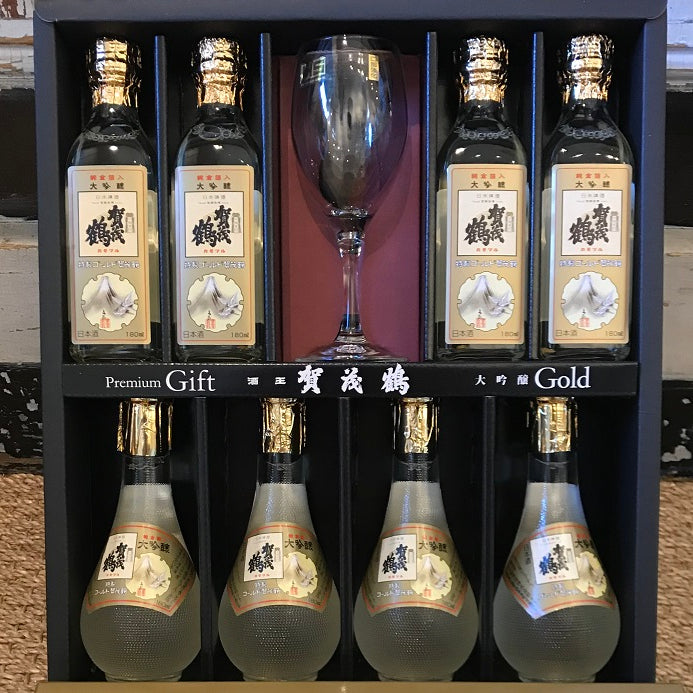 Sake Presents – Two Pre-Made Holiday Gift Sets By Tatsuriki and Kamatsuru