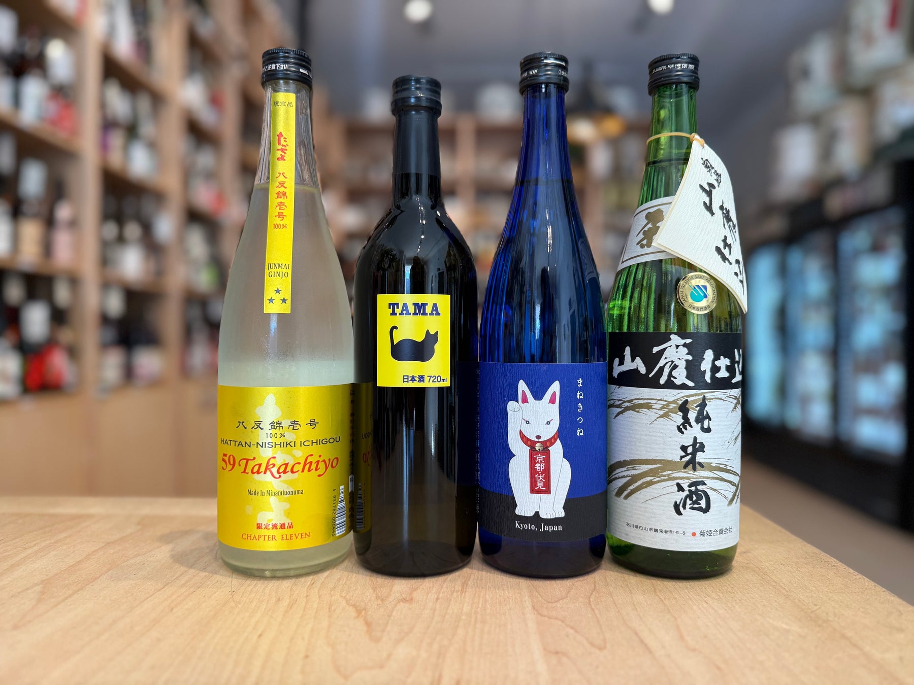 New Store Arrivals: Takachiyo, Tamanohikari x 2, and Kikuhime 720ml