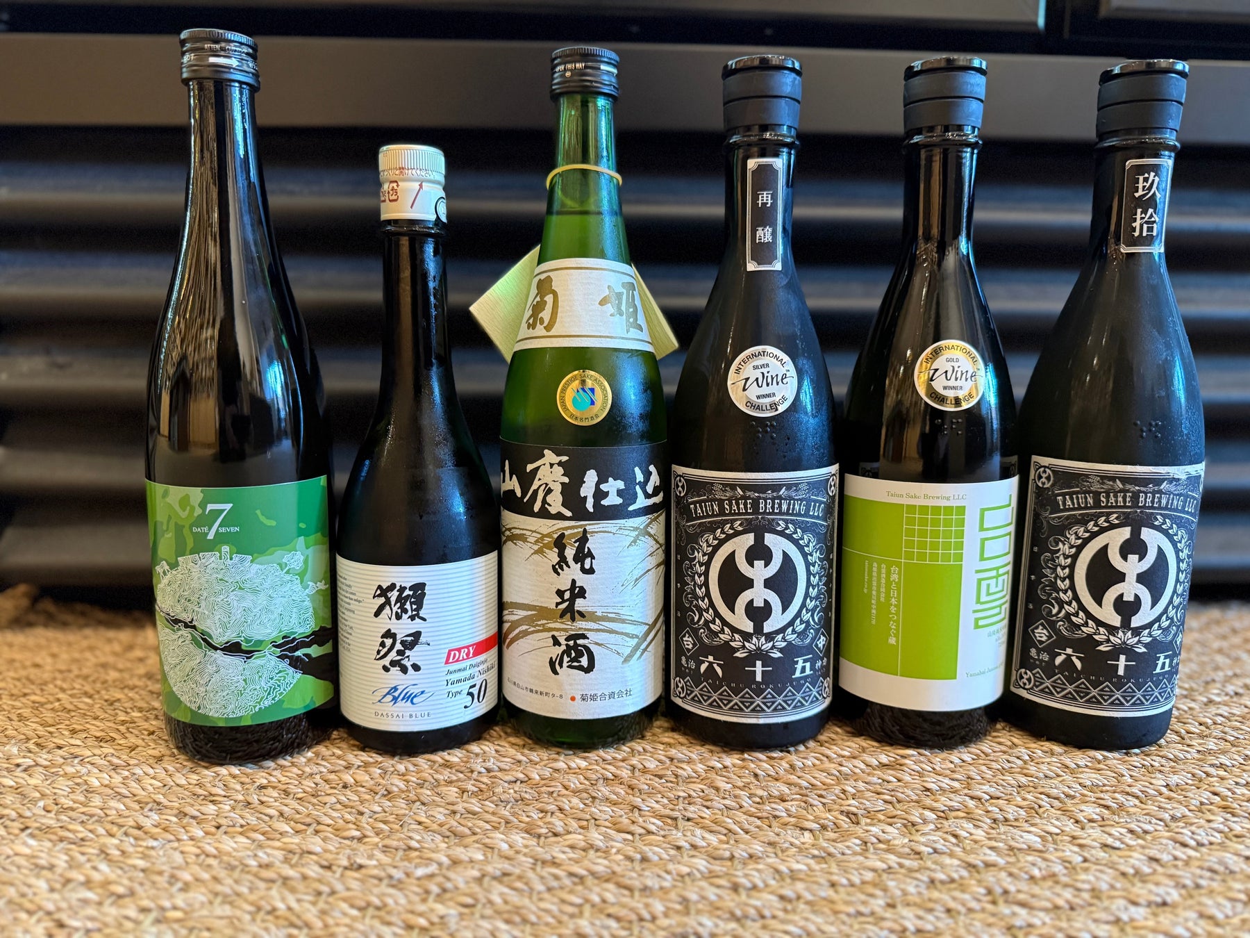 New Store Arrivals - Date Seven, Dassai Blue Dry, Kikuhime, and Taiun