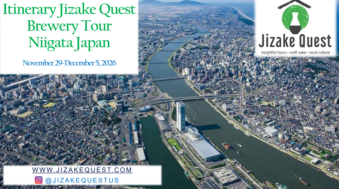Sake Tours - Niigata Sake Brewery Tour with Jizake Quest
