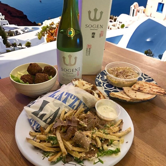 Taste with KJ – Pairing Sake with Greek Cuisine and Lebanese Baba Ganoush