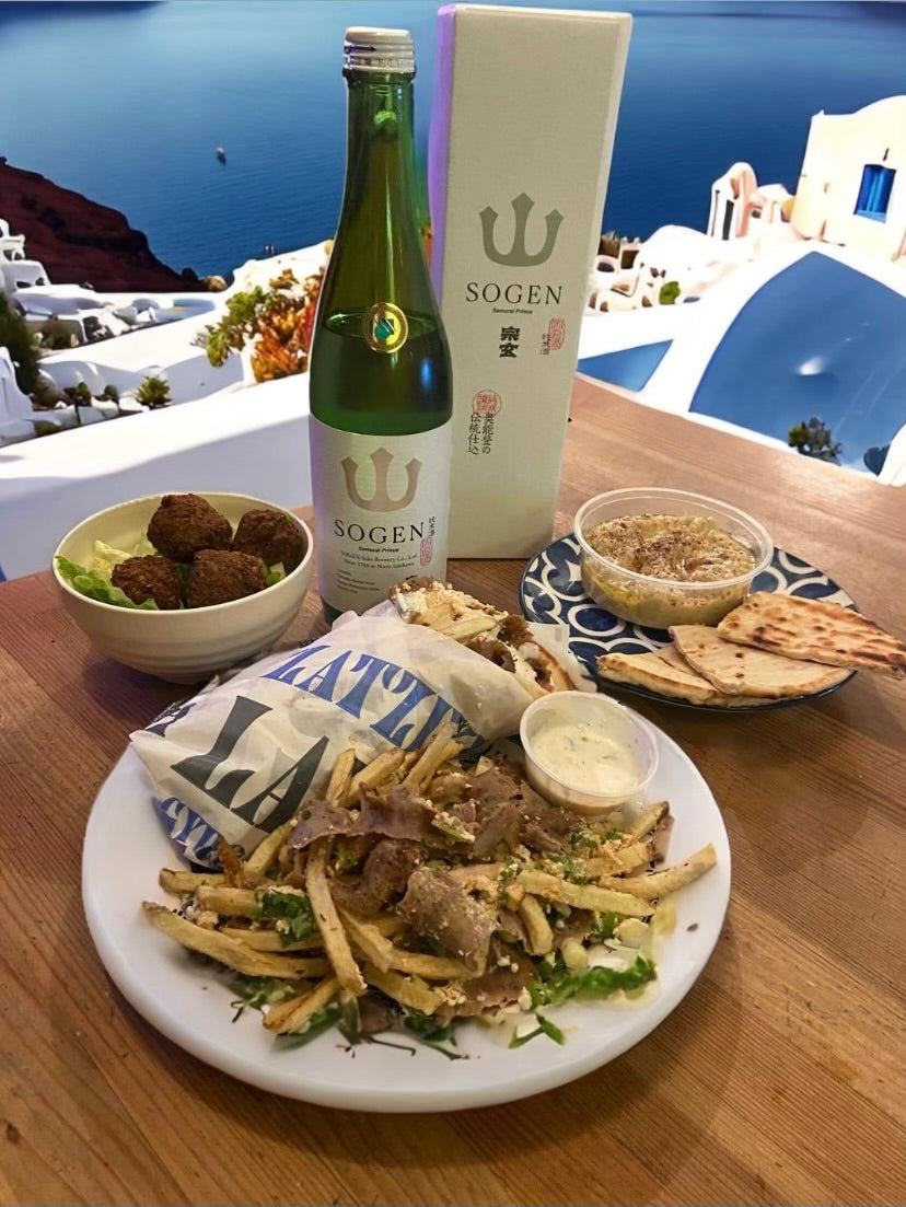 Taste with KJ – Pairing Sake with Greek Cuisine and Lebanese Baba Ganoush