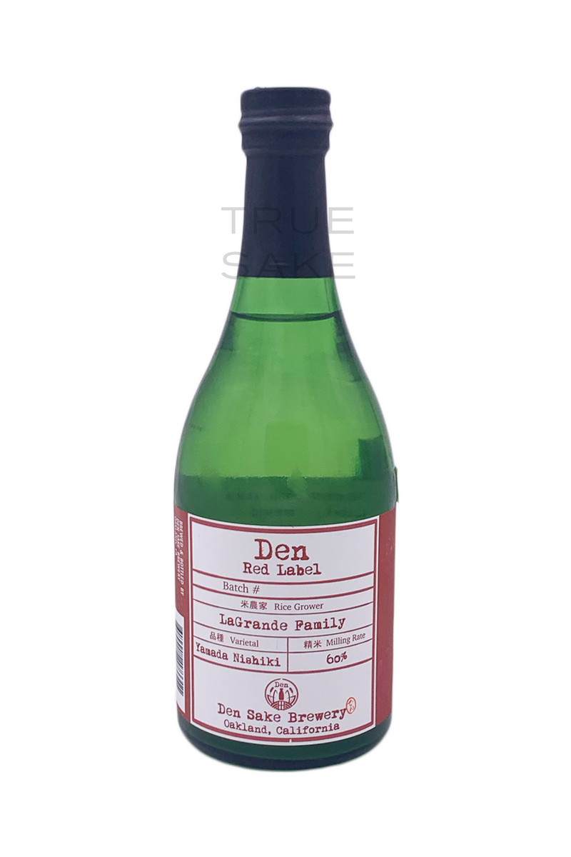 DEN Batch #5 Yamadanishiki Junmai Ginjo Pasteurized "Red Label"