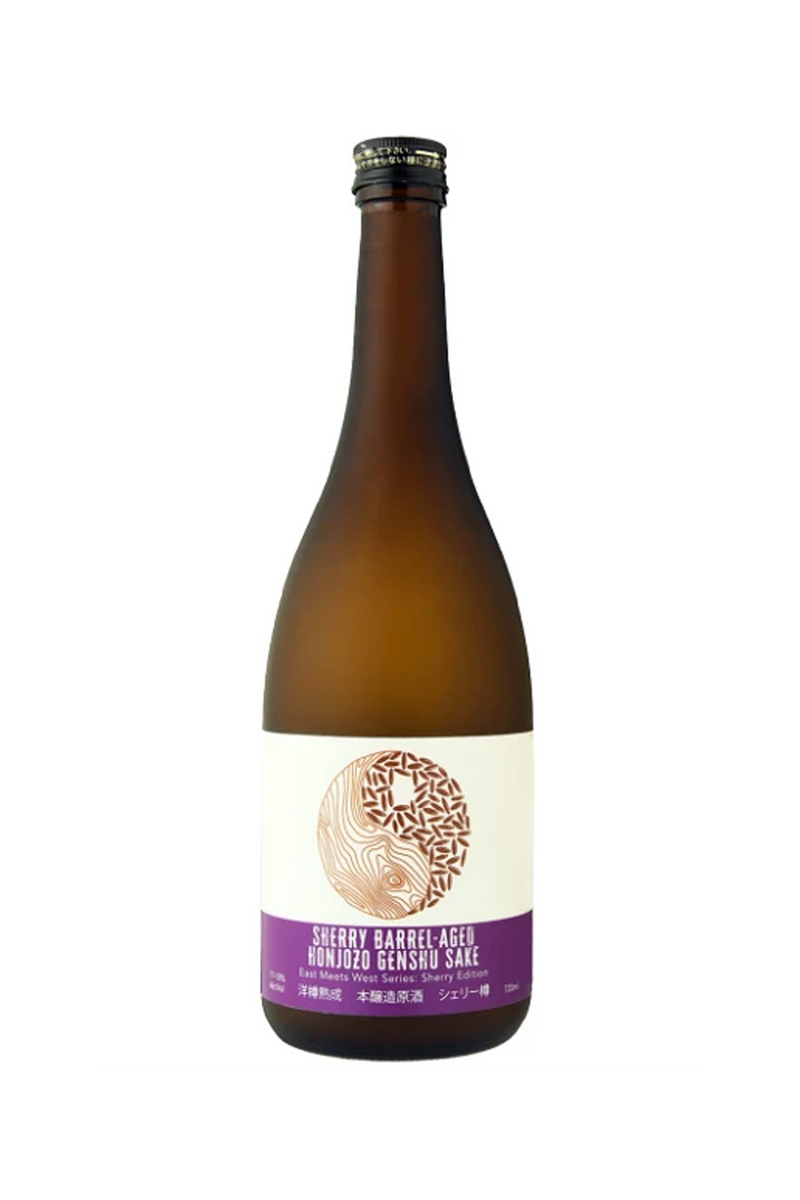 Miyashita Bourbon Barrel Aged Honjozo Genshu "East Meets West"